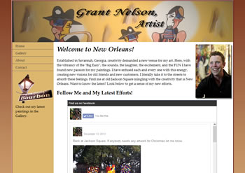 Grant Nelson Artist Webpage Link